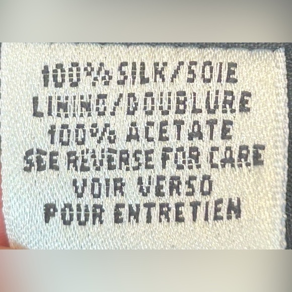 Talbots Silk Black Sheath Midi Dress w/ Rose Floral Print & Back Zipper, Size 6 - Picture 14 of 16